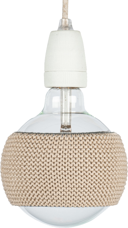 LampSleeve Latte Brown – uit