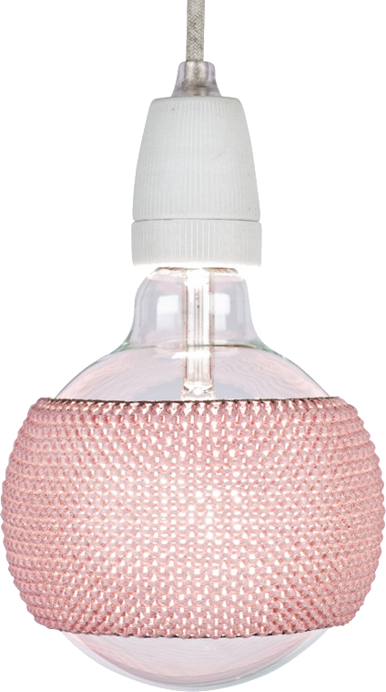 LampSleeve Vintage Pink – aan