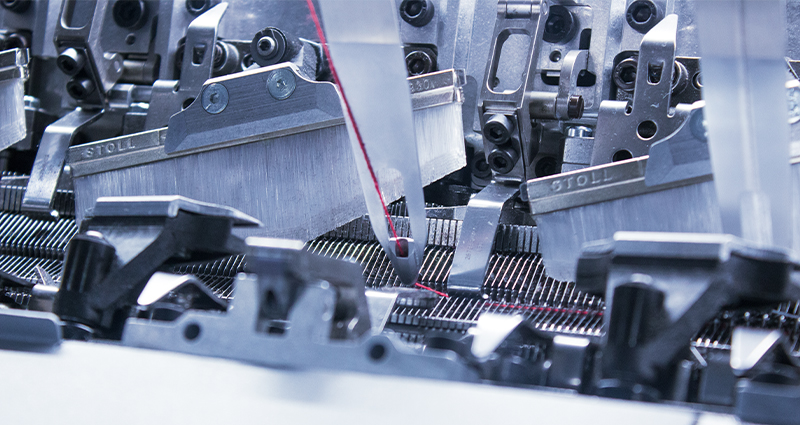 Moderne breimachine — LampSleeve maakproces